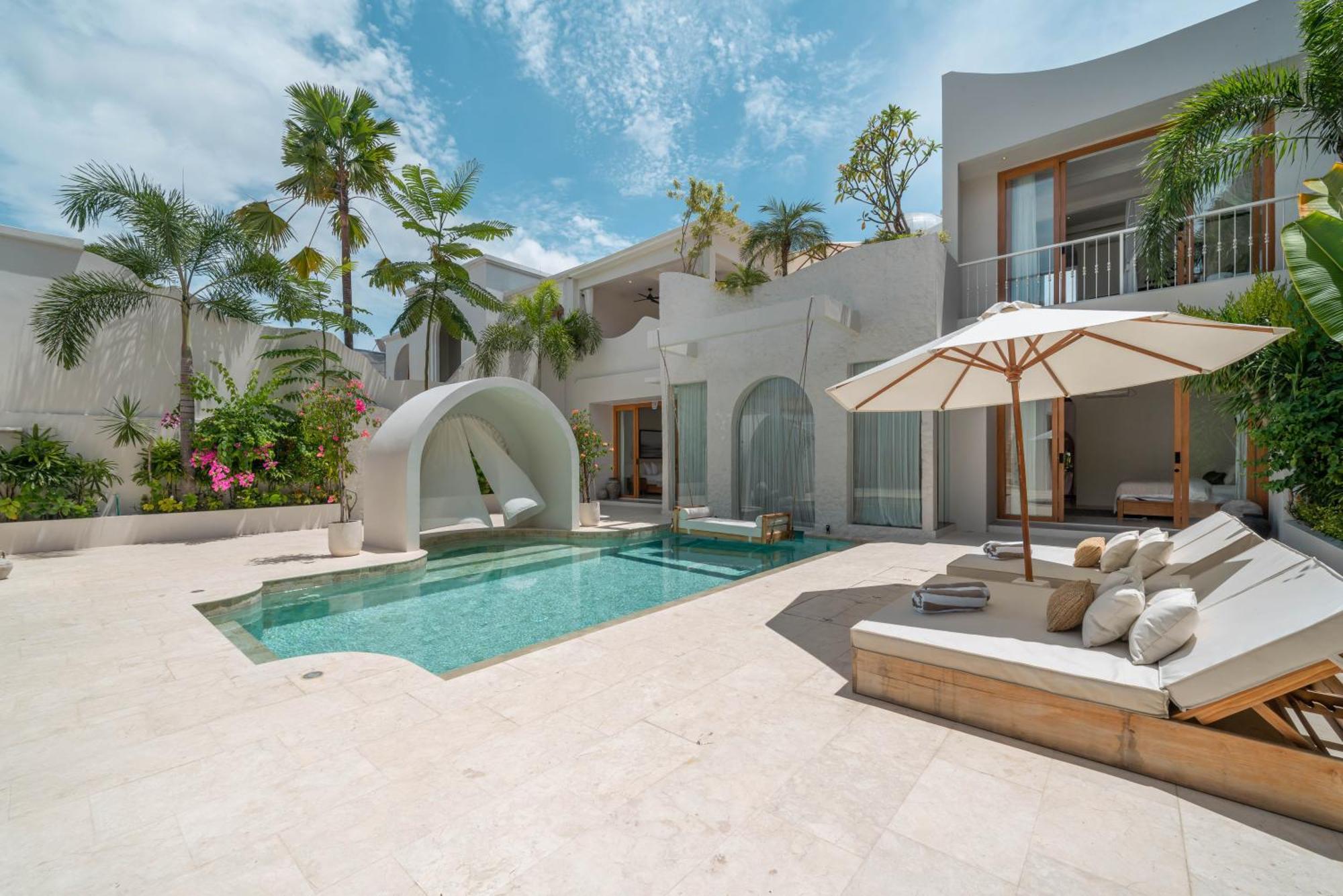 Villa Milana: 5Br Mediterrenean Villa In Canggu מראה חיצוני תמונה