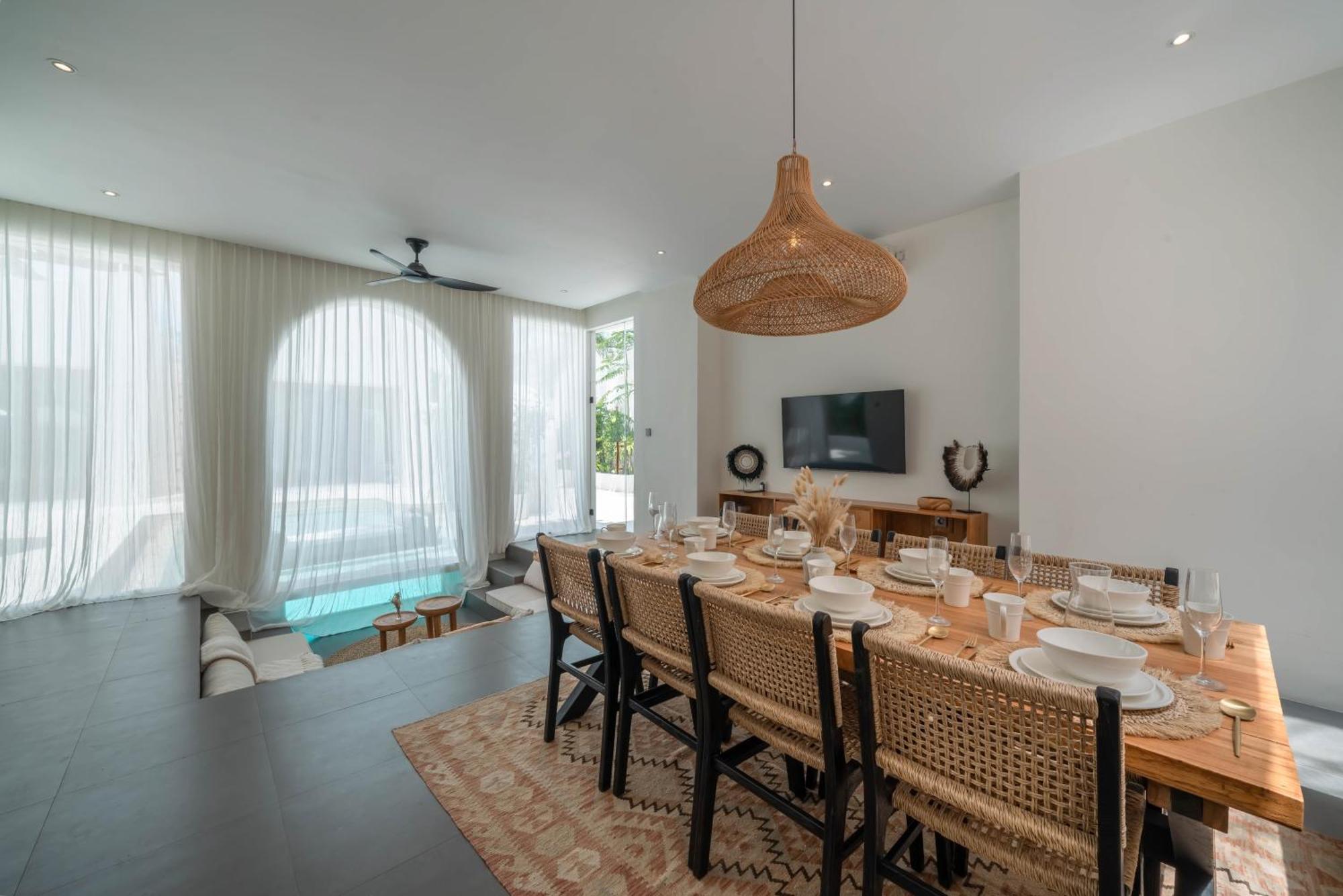 Villa Milana: 5Br Mediterrenean Villa In Canggu מראה חיצוני תמונה