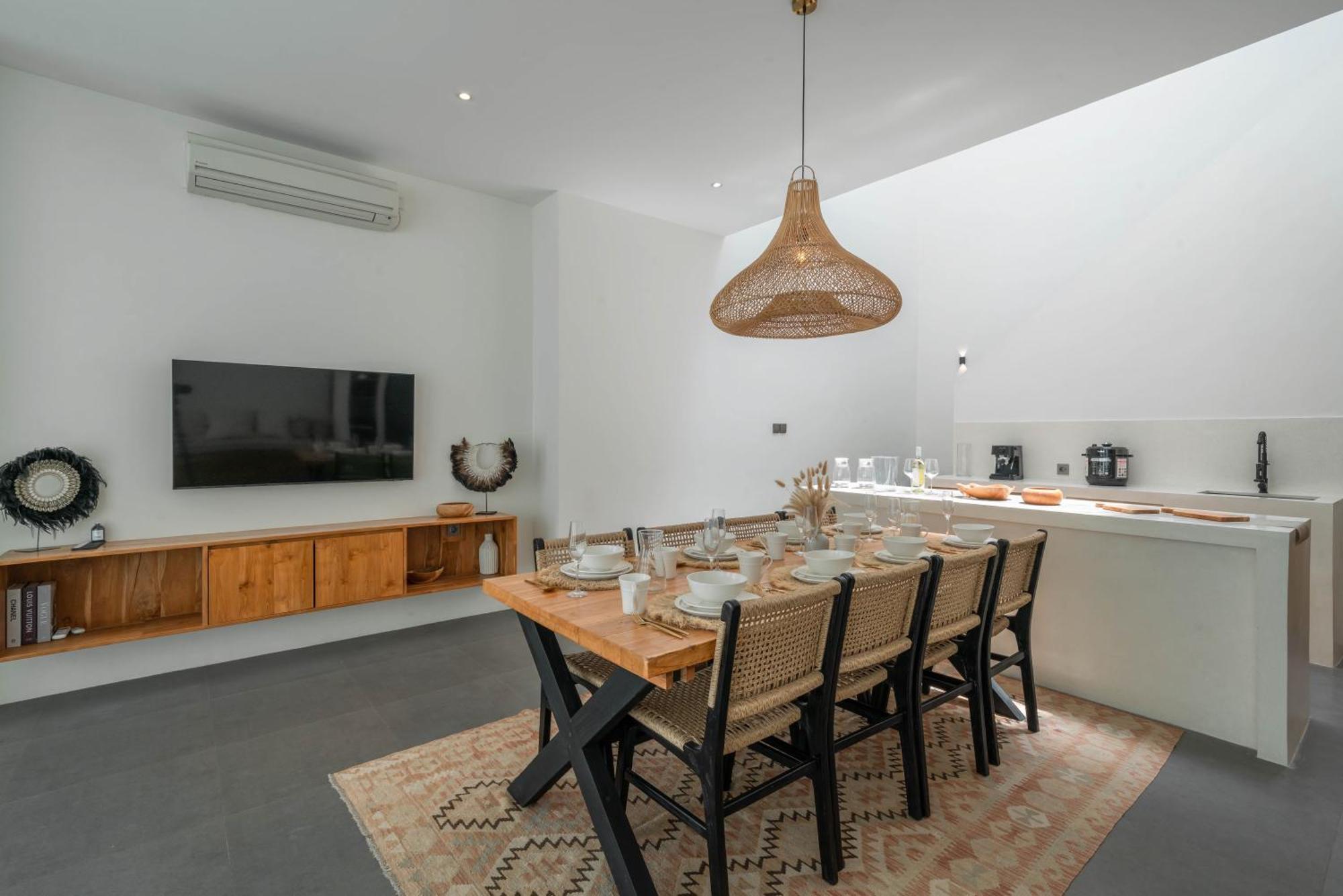 Villa Milana: 5Br Mediterrenean Villa In Canggu מראה חיצוני תמונה